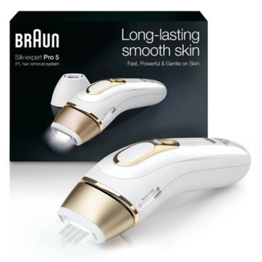 Braun Silk·expert Pro 5 IPL: Alternative to Laser Hair Removal kit